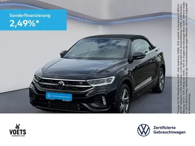 Używany VW T-Roc Cabriolet R-line 150 KM (110 kW) 2025 Czarny Kabriolet
