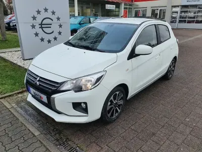 Usata Mitsubishi Space Star Select+ 80 CV (58 kW) 2021 Bianco Berlina