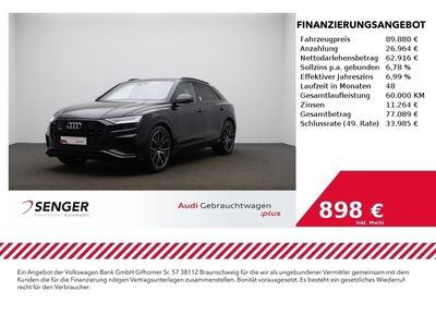 gebraucht Audi SQ8 4.0 TDI quattro Navi Leder Matrix Pano AHK