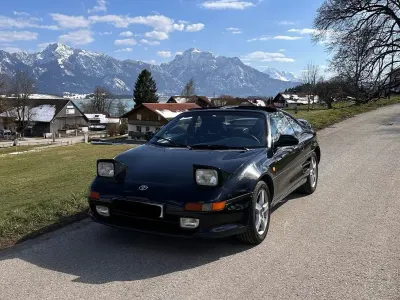 Gebraucht Toyota MR2 156 PS (114 kW) 1990 Schwarz Cabrio