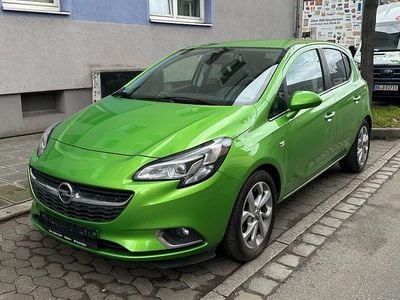 Gebraucht Opel Corsa 95 PS (69 kW) 2015 Grün Kleinwagen