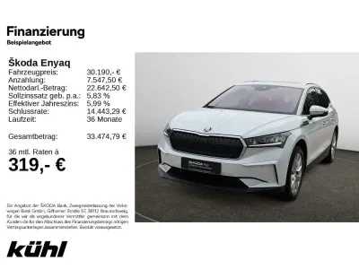 Gebraucht Skoda Enyaq iV Suite 131 kW (179 PS) 2023 Moonweiß perleffekt SUV