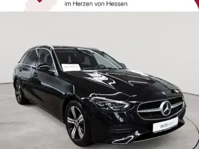Gebraucht Mercedes C220 Advanced 197 PS (144 kW) 2023 Obsidianschwarz metallic Kombi