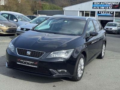 Usata Seat Leon Style 110 CV (80 kW) 2016 Nero Station wagon