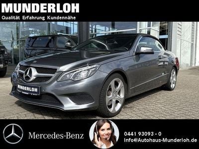 Grau Gebraucht 2016 Mercedes E250 Cabrio | 24.900 € (Fairer Preis)