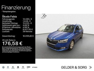 Gebraucht Skoda Fabia Active 95 PS (69 kW) 2021 Blau Kombi