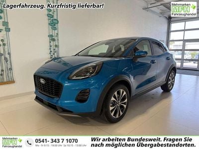 Neu Ford Puma Titanium 125 PS (91 kW) 2026 Digital aqua blue metallic SUV