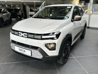 New Dacia Spring Extreme 75 kW (102 HP) 2025 White Hatchback
