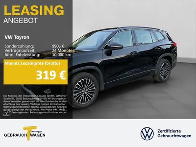 Gebraucht VW Tayron Life 150 PS (110 kW) 2025 Schwarz SUV