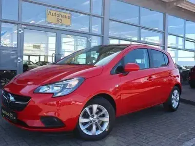 Gebraucht Opel Corsa drive 101 PS (74 kW) 2016 Rot Kleinwagen