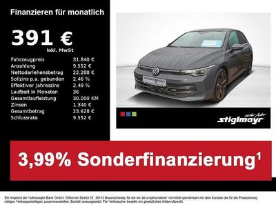 Gebraucht VW Golf VIII Style 204 PS (150 kW) 2025 Delfingrau metallic (metallic) Limousine