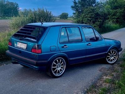 Usata VW Golf II GTI 136 CV (100 kW) 1987 Blu Utilitaria