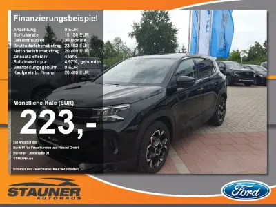 Gebraucht Citroën C5 Aircross 136 PS (100 kW) 2025 Lackierung schwarz perla nera/ty (metallic) SUV