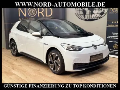 Gebraucht VW ID.3 Pro 150 kW (204 PS) 2021 Weiß Kleinwagen