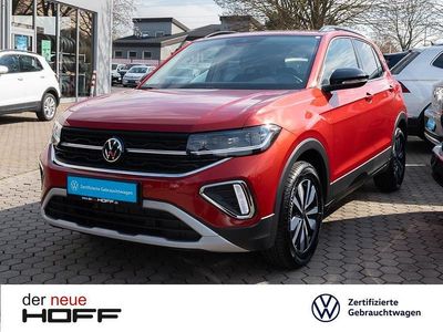 Gebraucht VW T-Cross Life 95 PS (69 kW) 2024 Rot SUV