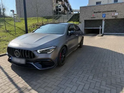 Gebraucht Mercedes CLA45 AMG Shooting Brake AMG 421 PS (309 kW) 2021 Grau Kombi
