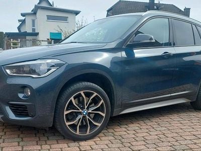 Usata BMW X1 192 CV (141 kW) 2019 Blu SUV