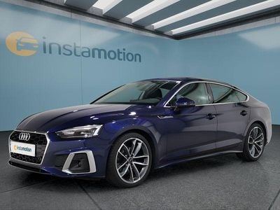 Usata Audi A5 150 CV (110 kW) 2023 Blu Coupé