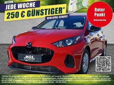 Neu Mazda 2 Center-Line 116 PS (85 kW) 2025 Formal red Limousine
