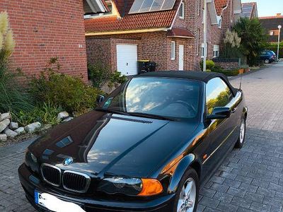 Brugt BMW 318 Cabriolet 143 HK (105 kW) 2002 Sort Cabriolet