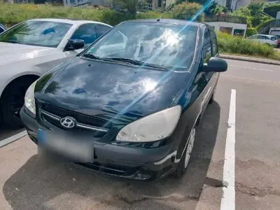 Gebraucht Hyundai Getz 66 PS (48 kW) 2008 Schwarz Kleinwagen