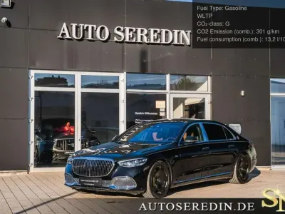 Nowe Mercedes S680 Edition 612 KM (450 kW) 2026 Zielony Sedan/Limuzyna