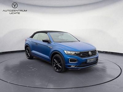 Gebraucht VW T-Roc Cabriolet R-line Edition 150 PS (110 kW) 2021 Blau Cabrio