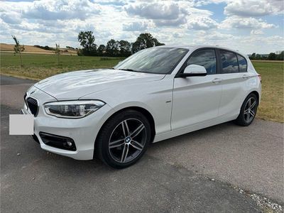 Gebraucht BMW 118 Sport Line 136 PS (100 kW) 2017 Weiß Kleinwagen