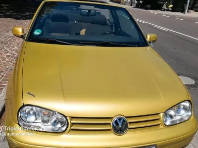 Gebraucht VW Golf Highline 90 PS (66 kW) 1999 Gelb Cabrio