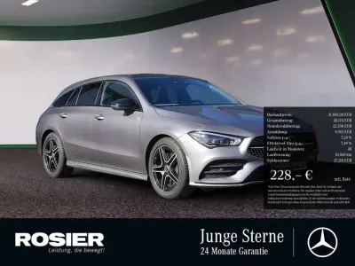 Gebraucht Mercedes CLA250 AMG 224 PS (164 kW) 2022 Grau / mountaingrau (metallic) Limousine