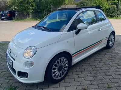 Brugt Fiat 500C Sport 69 HK (50 kW) 2014 Hvid Cabriolet