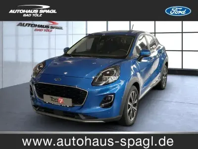 Brugt Ford Puma Titanium 125 HK (91 kW) 2021 Blå SUV
