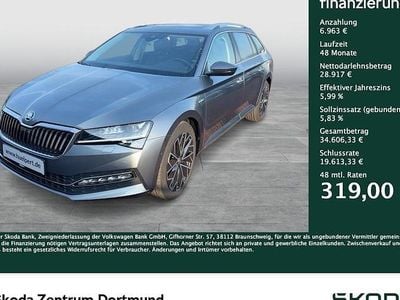 Gebraucht Skoda Superb LAURIN & KLEMENT 200 PS (147 kW) 2023 Graphitegrau metallic Kombi