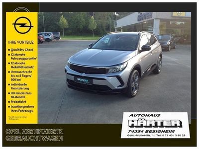 Usata Opel Grandland X GS Line 131 CV (96 kW) 2022 Grigio SUV