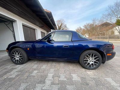 Gebraucht Mazda MX5 110 PS (80 kW) 2003 Blau Cabrio
