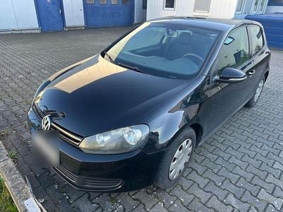 Gebraucht VW Golf VI 80 PS (58 kW) 2010 Schwarz Kleinwagen