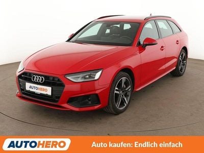Gebraucht Audi A4 Advanced 190 PS (139 kW) 2020 Rot Kombi