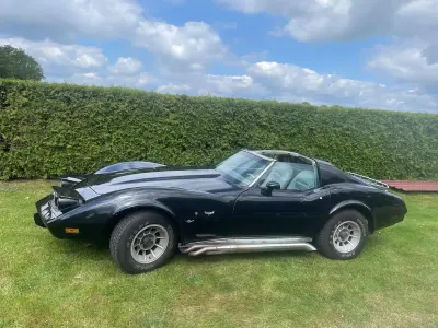 Gebraucht Corvette C3 182 PS (133 kW) 1977 Schwarz Coupé