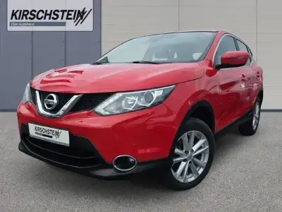 Gebraucht Nissan Qashqai Acenta 131 PS (96 kW) 2017 S) (rot SUV