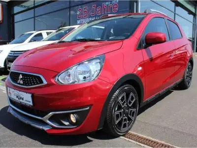Gebraucht Mitsubishi Space Star Edition 80 PS (58 kW) 2019 Amarena rot (metallic) Kleinwagen