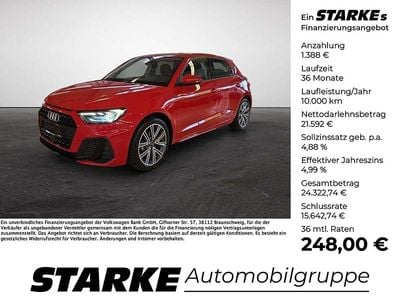 Usata Audi A1 Sportback S-Line 95 CV (69 kW) 2024 Giallo Utilitaria