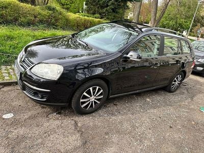 Usata VW Golf VI Comfortline 102 CV (75 kW) 2008 Nero Utilitaria