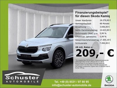 Gebraucht Skoda Kamiq Selection 95 PS (69 kW) 2024 Silber SUV