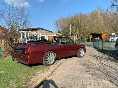 Gebraucht Opel Ascona 75 PS (55 kW) 1986 Rot Cabrio