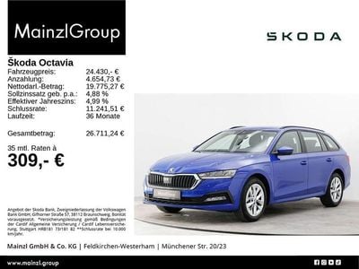 Energyblau Gebraucht 2023 Skoda Octavia Ambition Kombi | 24.430 € (Guter Preis)