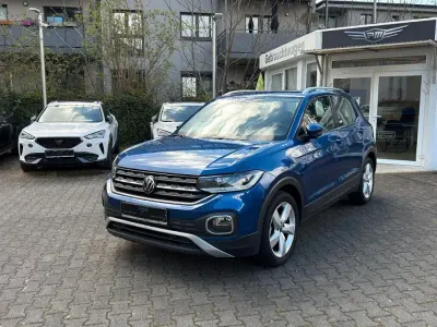 Gebraucht VW T-Cross Style 110 PS (80 kW) 2021 Blau SUV