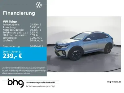 Gebraucht VW Taigo R-line 150 PS (110 kW) 2025 Silber SUV