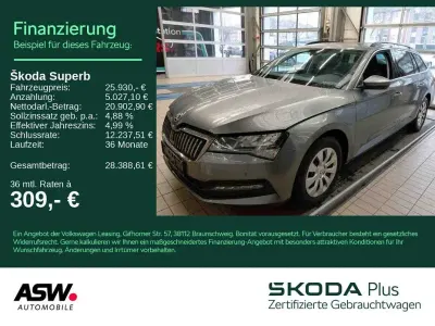 Usata Skoda Superb Ambition 150 CV (110 kW) 2023 Grigio Station wagon