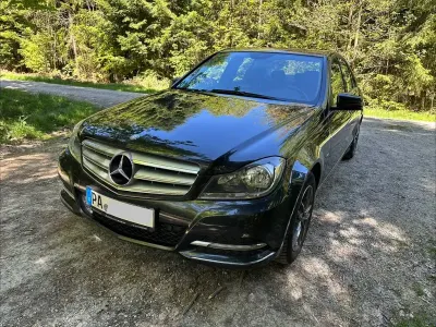 Brugt Mercedes C200 Avantgarde 136 HK (100 kW) 2011 Sort Sedan