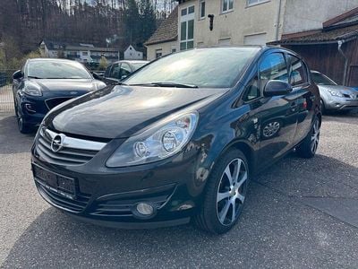 Gebraucht Opel Corsa Edition 87 PS (63 kW) 2010 Schwarz Kleinwagen